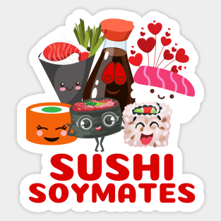 Sushi Soymates Sticker